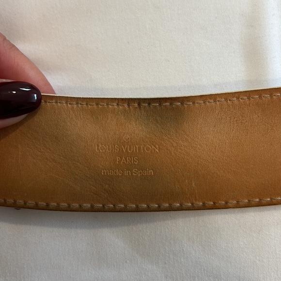 Louis Vuitton Damier Belt in Azur - Picture 9 of 10